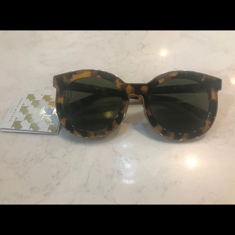 Karen Walker Spaceship Sunglasses NWT